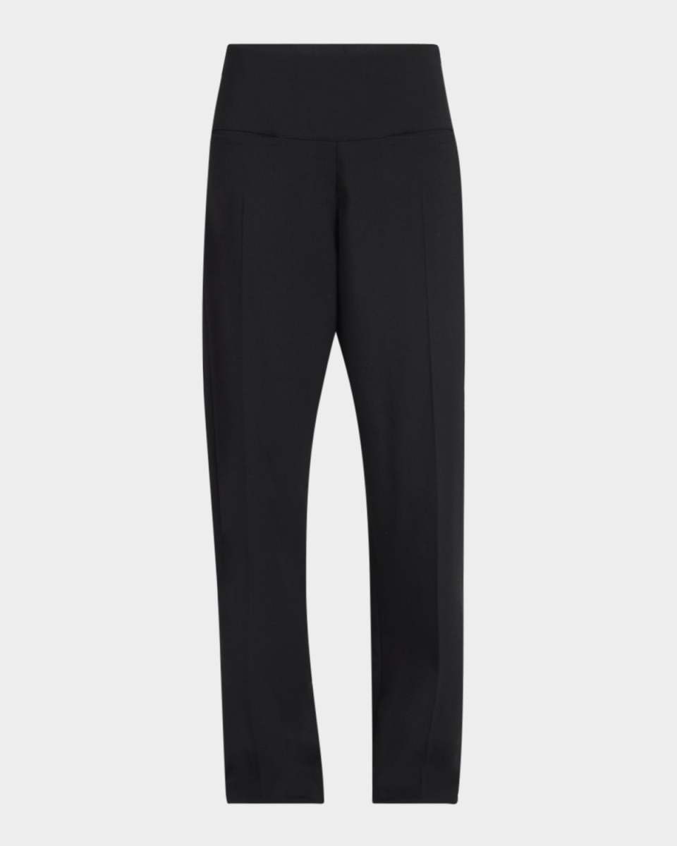 Low-Waist Straight-Leg Pants